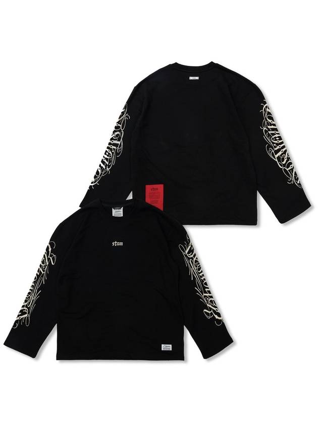 스티그마 Destroyer Light Weight Oversized Long Sleeves Black