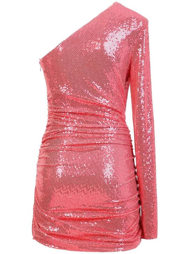 Alexandre Vauthier 원숄더 시퀸 미니 드레스 223DR16161703_EMBERGLOW