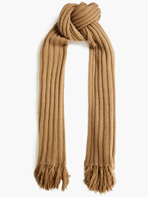 NB07 르비에르 여성 스카프 Fringed ribbed knit wrap 1647597285462101
