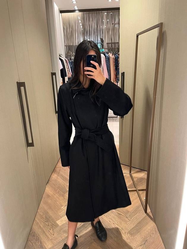 23FW 막스마라 MANUELA 마누엘라 코트 002 블랙