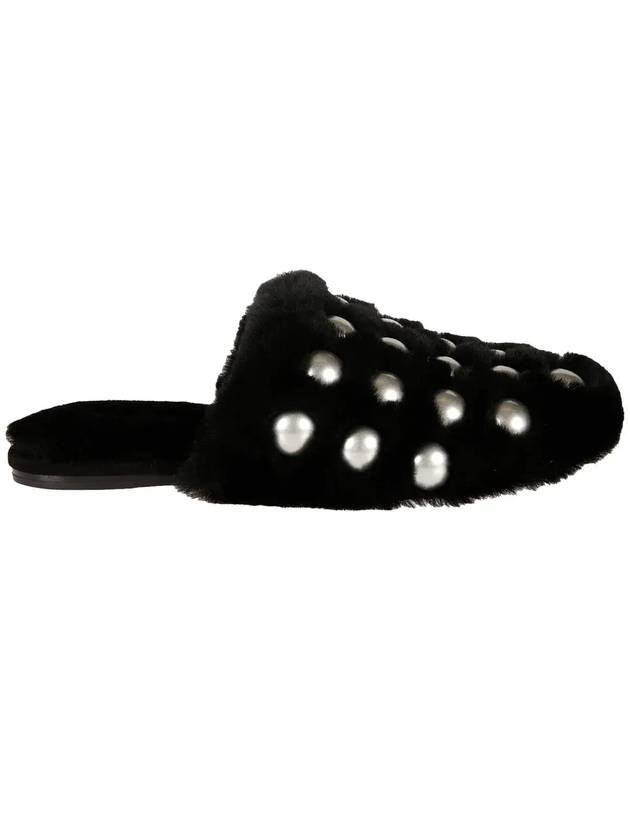 Alexander Wang 아멜리아 플랫 뮬 3037F0044F_001BLACK