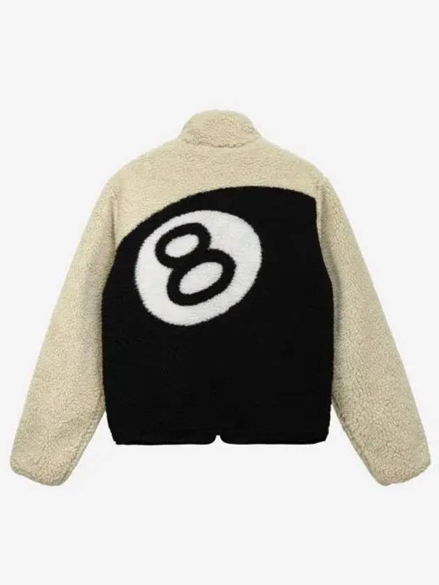 스투시 8볼 쉐르파 자켓 내츄럴 Stussy 8 Ball Sherpa Jacket Natural