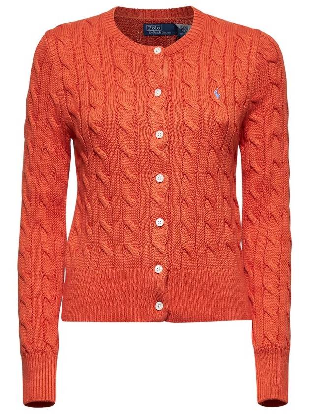 Polo Ralph Lauren 포니 자수 니트 가디건