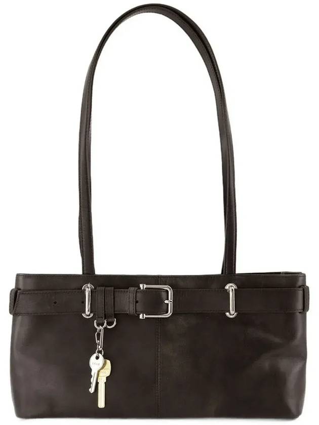 오소이 숄더 브로클 숄더백 25SSB05007_107STAINBROWN