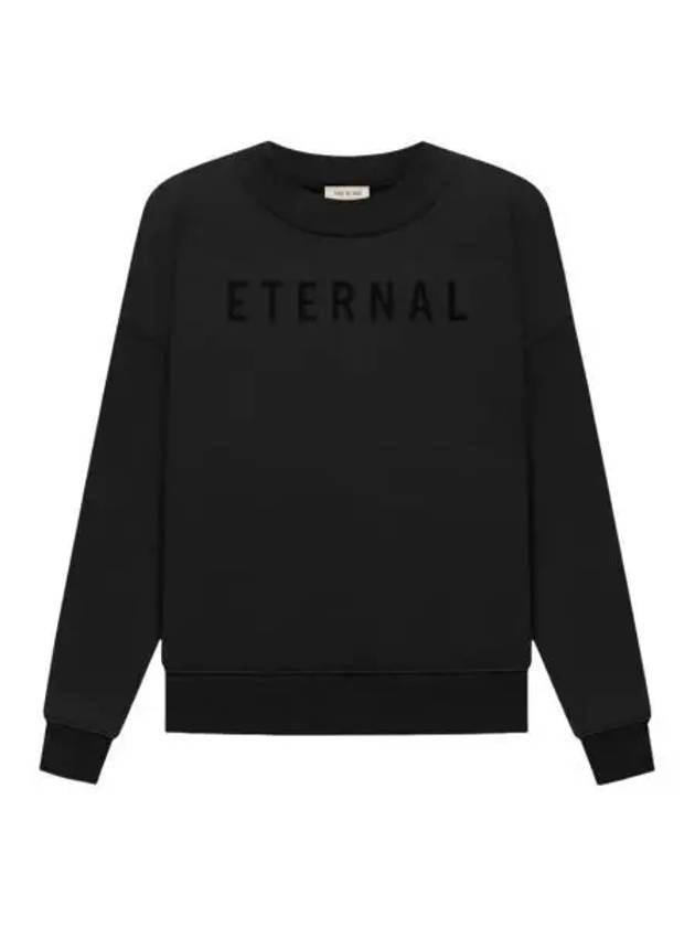 피어 오브 갓 플리스 크루넥 블랙 Fear of God Fleece Crewneck Black