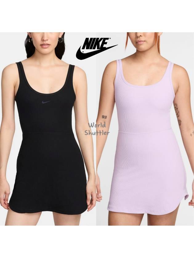 24SS 나이키 미니드레스 나시원피스 민소매 U넥 캐주얼