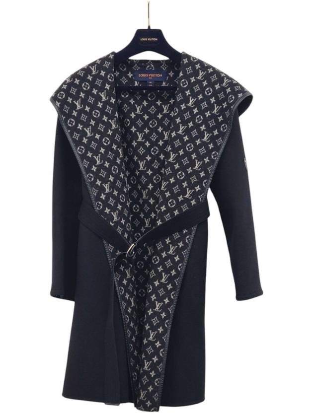 40 루이비통 1A4PE9 후디드 랩 코트 LOB031111