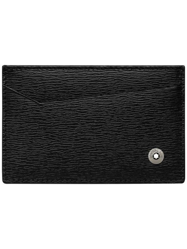 몽블랑 4810 웨스트사이드 포켓 2CC 카드지갑 블랙