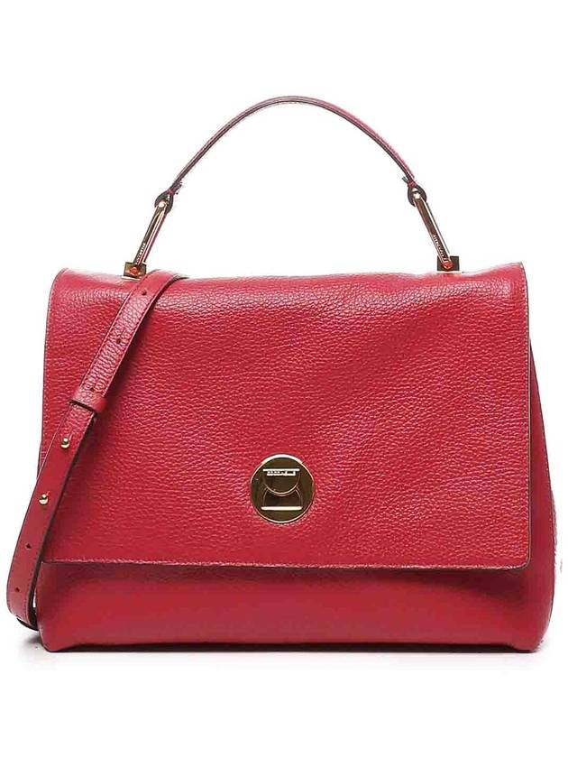 Coccinelle Liya Hand Bag In Grained Leather