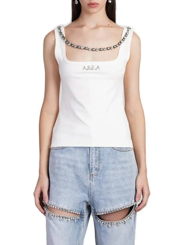 지역 명판 장식 탱크 탑 0000TP0021FA01_None