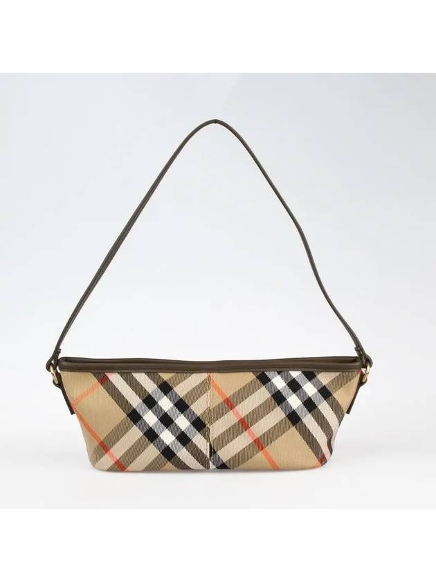 BURBERRY 바게트 펄스 코튼 숄더백 8095296