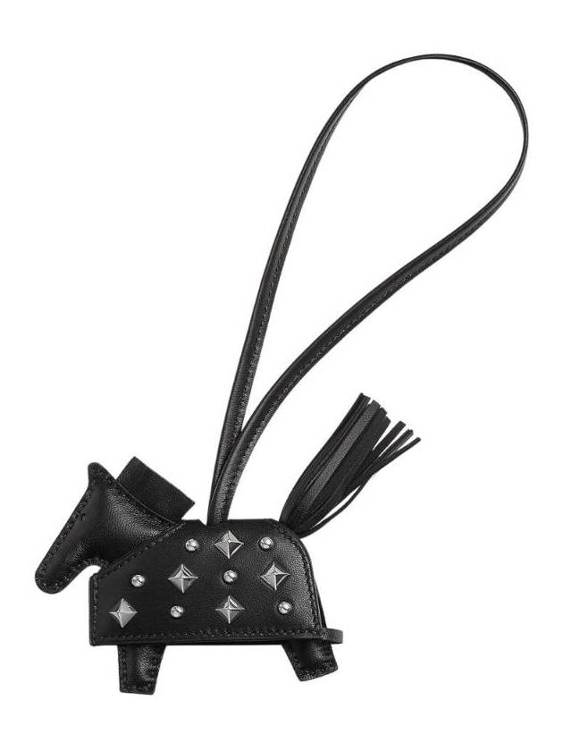 에르메스 로데오 로베오 락 PM 참 밀로 램스킨 팔라듐 하드웨어 누아 H086961CKAA