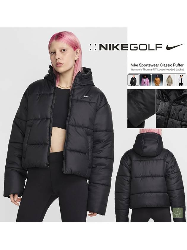 나이키 스우시 24FW 겨울 골프웨어 여성 방수 다운 경량 패딩 여자 골프패딩 점퍼