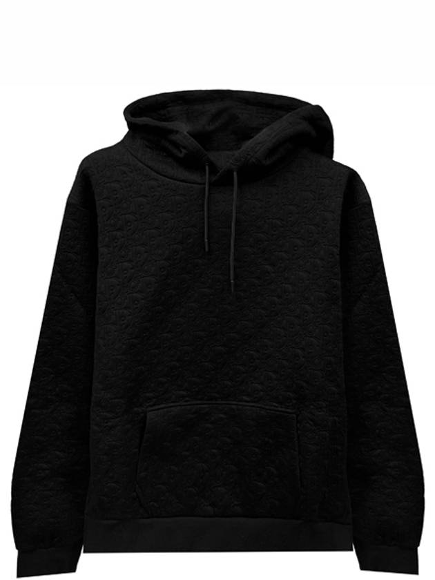 디올 오블리크 자카드 후드 스웨트셔츠 블랙 남성 후드 513J626A0978 900 TEO