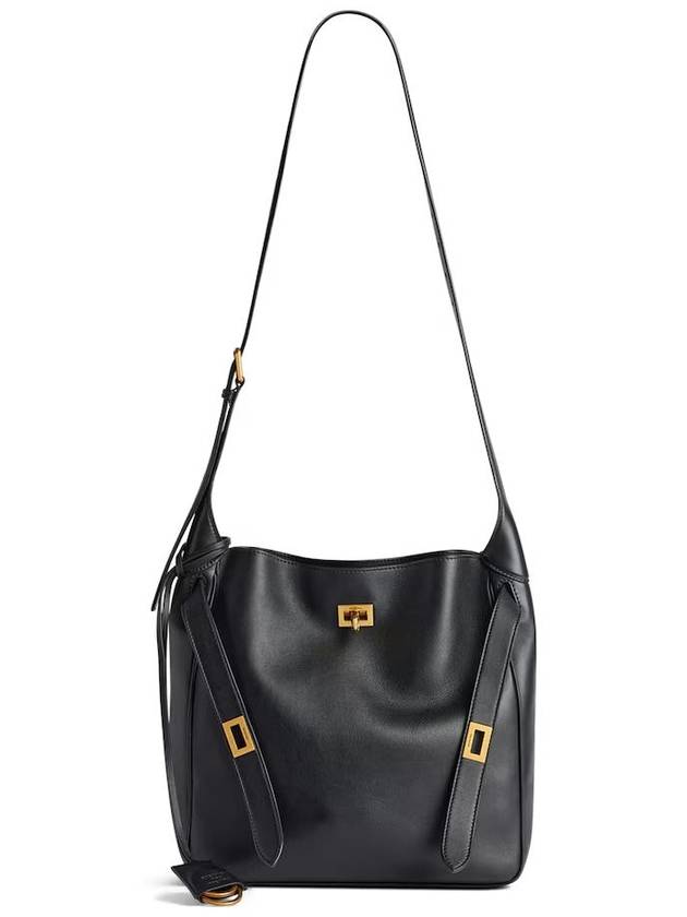 발렌시아가 여성 벨 에어 스몰 호보백 블랙 8110182ABAV1000