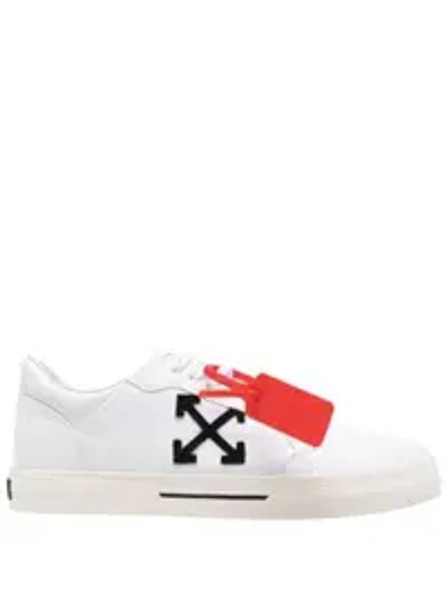 오프화이트 크로스오버 어로즈 패치 로우탑 스니커즈 화이트