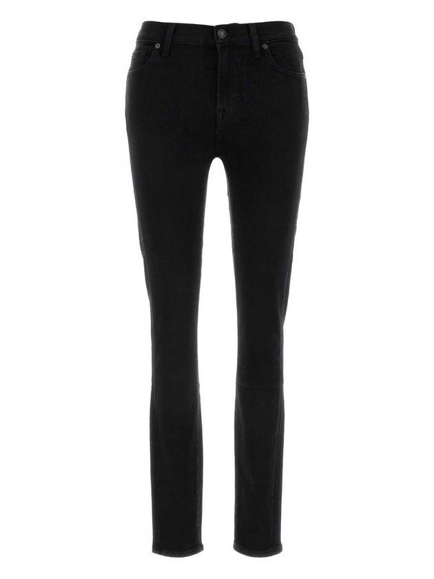 7 For All Mankind 스키니 데님 진