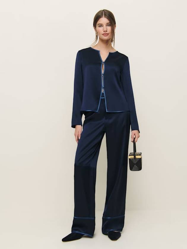 REFORMATION 리포메이션 Eloise 실크 투피스 세트