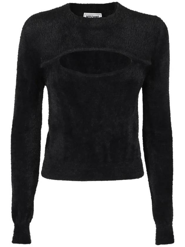 Moschino 컷아웃 디테일 점퍼 A09368703_0555