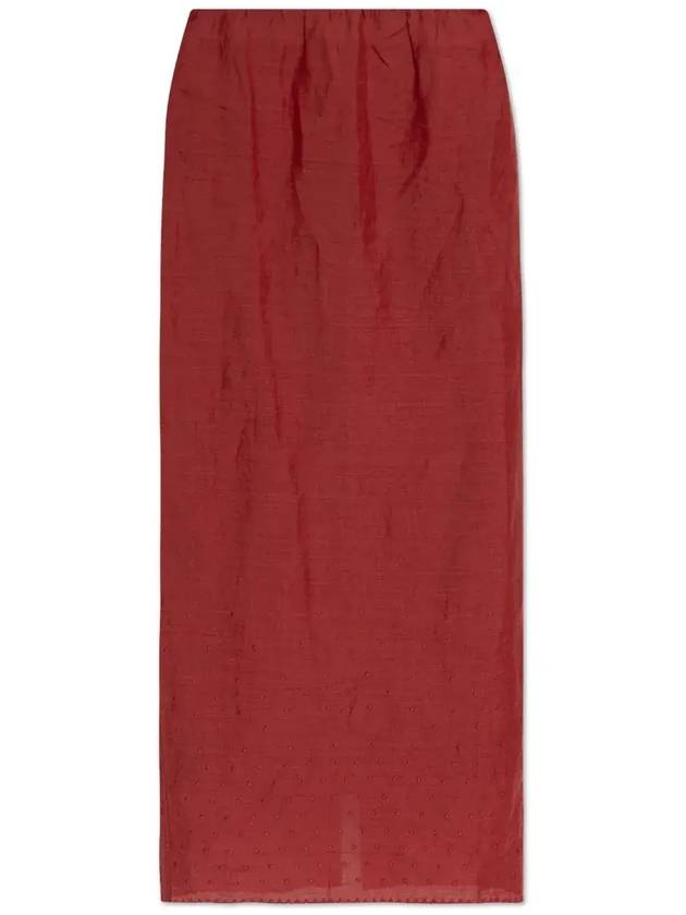 POSSE 엘레강트 맥시 스커트 SPNICAPS9880_MERLOT