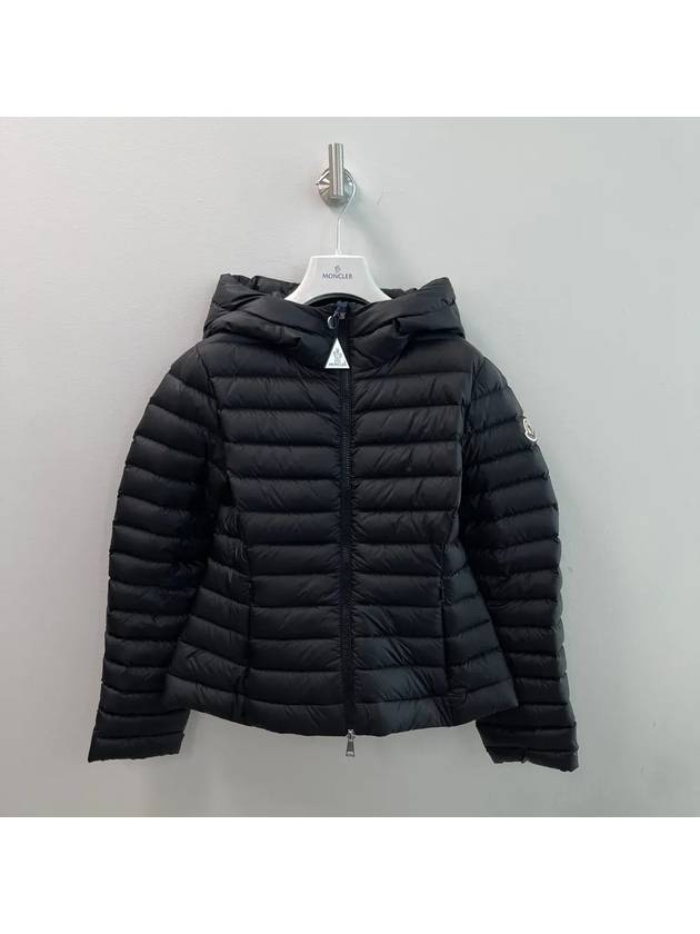 25SS 몽클레르 여성 Ige 후드 다운 자켓 블랙 1A00004597YF999