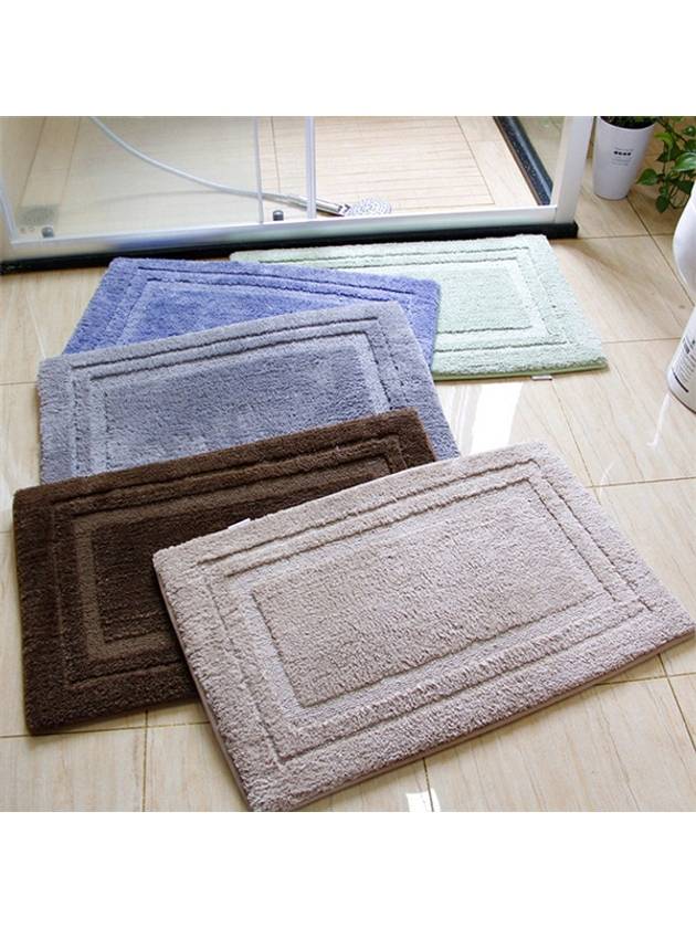 포유매트 단색 극세사 발매트