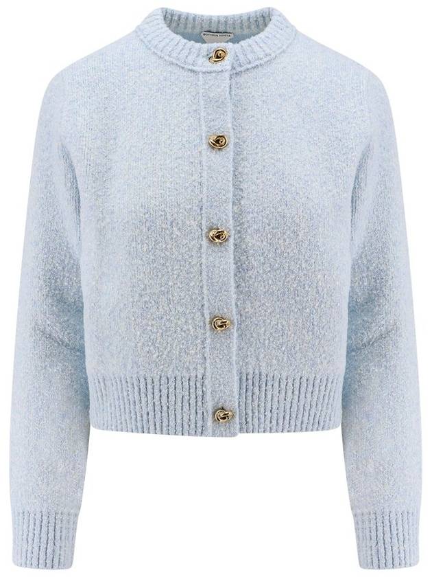 보테가 베네타 롱슬리브 크루넥 카디건