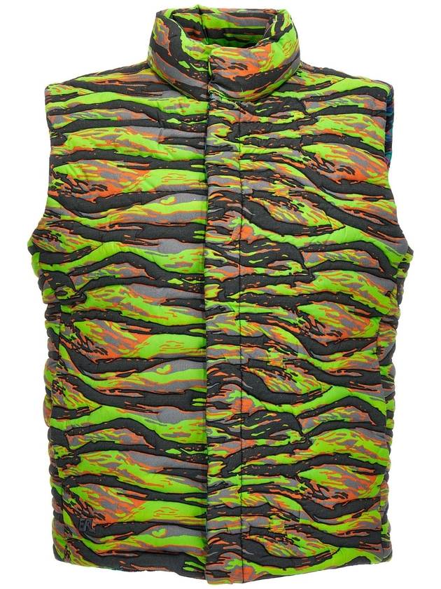 ERL 위장 조끼 ERL06J007GREENRAVECAMO