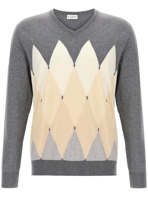 BALLANTYNE B2P00114CA895132 & 39 아가일& 39 스웨터