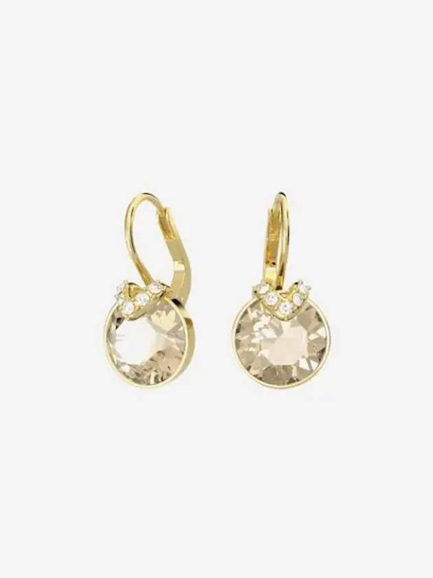 W 스와로브스키 벨라 V 드롭 이어링 골드 플래팅 W Swarovski Bella V Drop Earrings Gold Plated