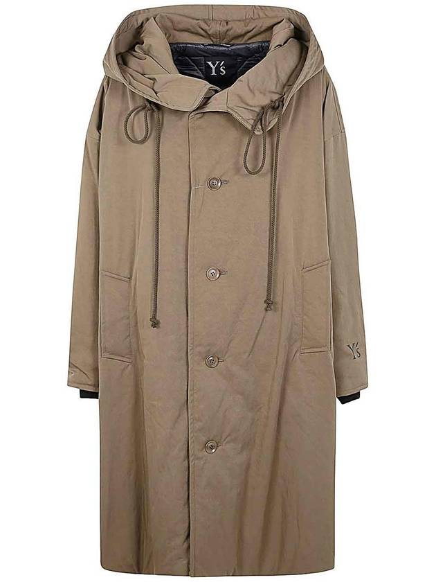 Y'S U-Hoodie Coat