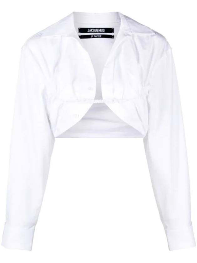 쟈크뮈스 크롭 셔츠 223SH0141068