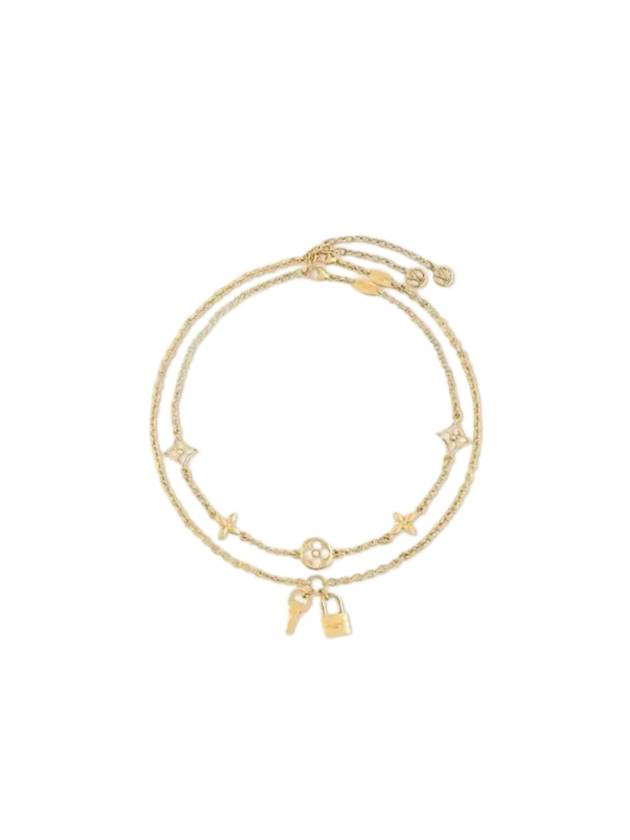 루이비통 LV 아이코닉 참 목걸이 골드