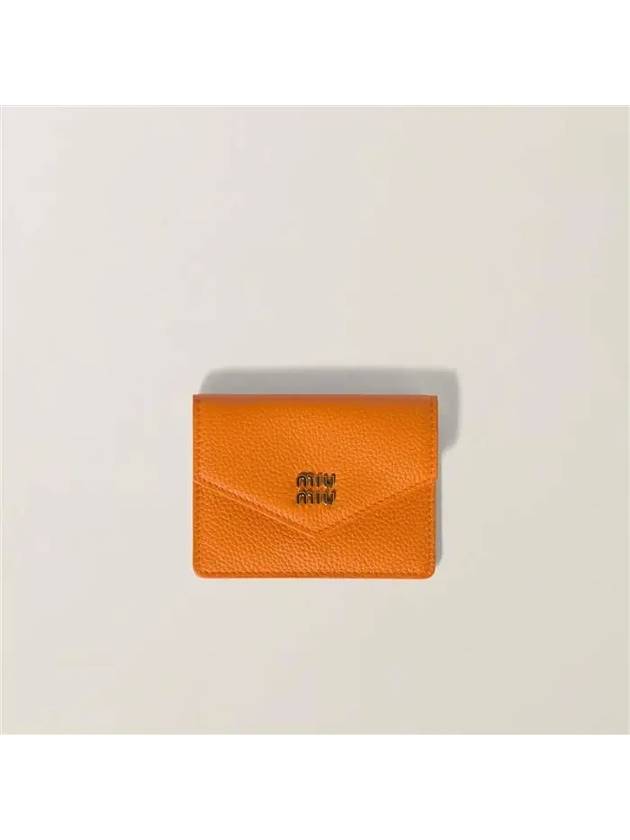 미우미우 가죽 카드 지갑 5MF031_ADT7_F0IKY