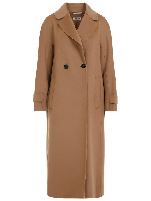 'S Max Mara 더블 브레스티드 긴팔 코트