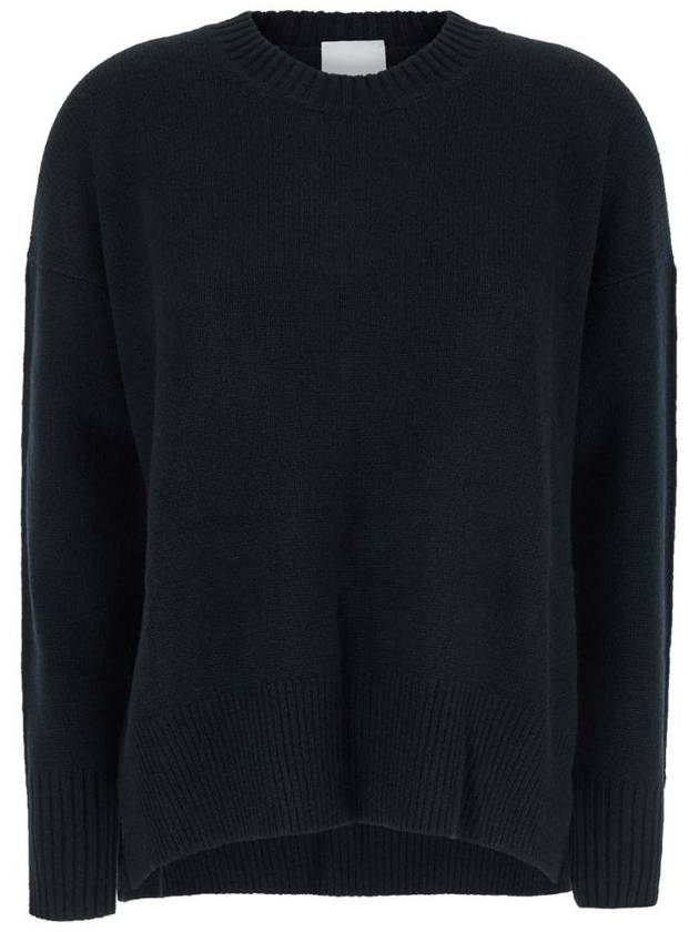 ALLUDE 2451115190 캐시미어 라운드넥 풀