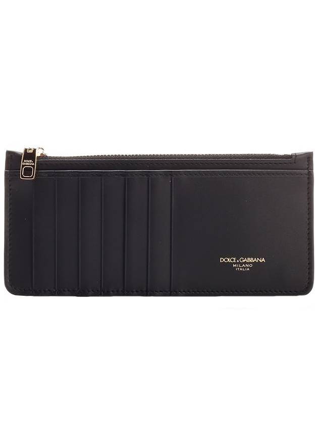 돌체앤가바나 버티컬 카드 지갑 블랙
