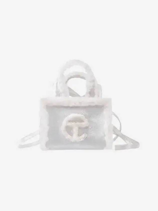 텔파 x 어그 스몰 크링클 화이트 Telfar x UGG Small Shopper Crinkle White