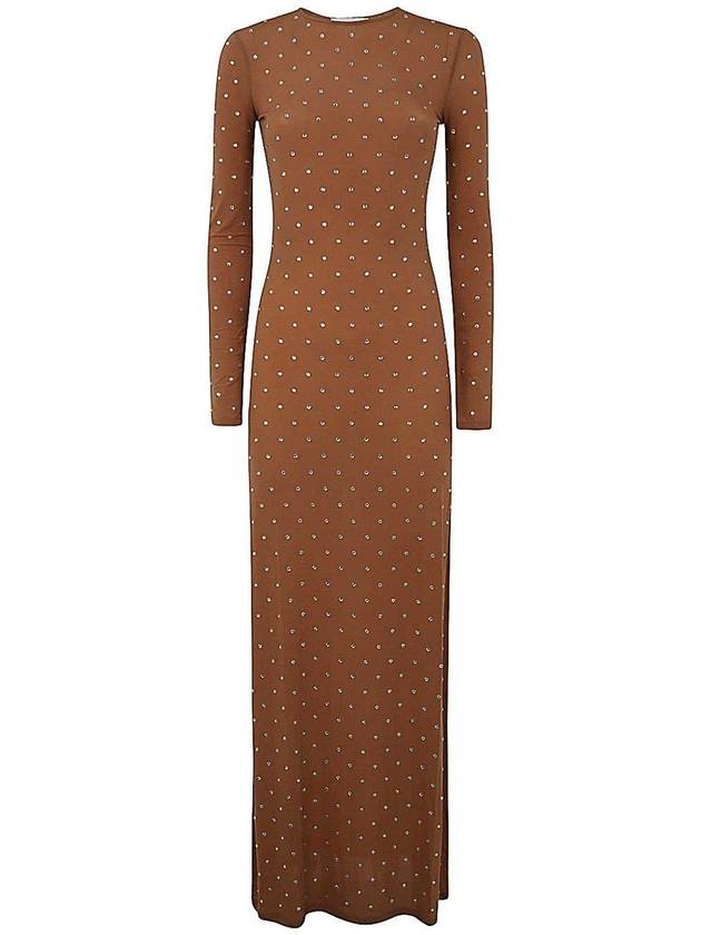 Paco Rabanne Solid Second Skin Jersey Dress