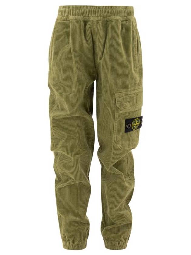 키즈 스톤 아일랜드 스트레이트 팬츠 811630403V0055