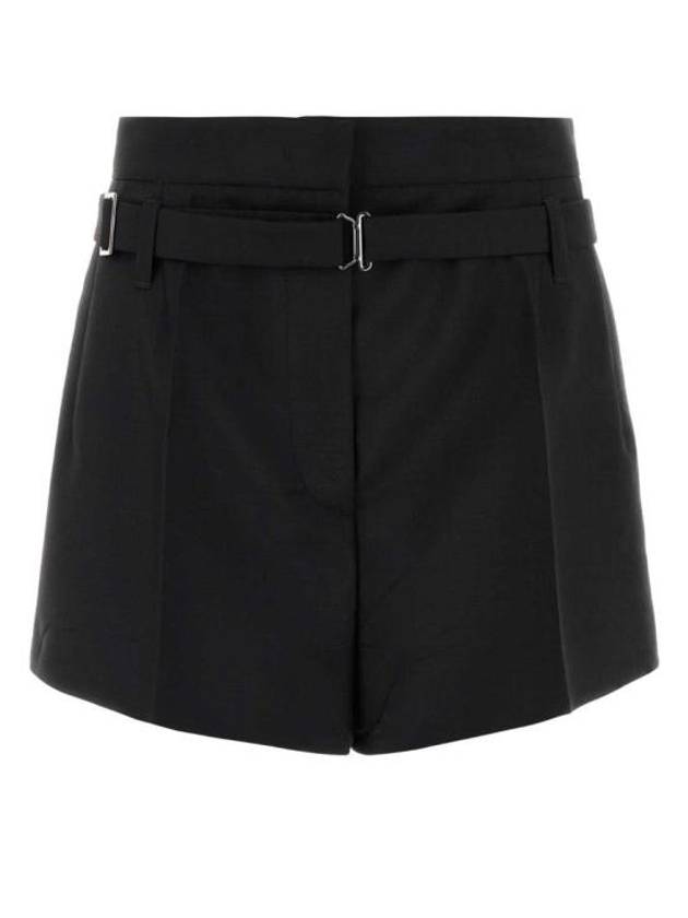 프라다 모헤어 쇼츠 블랙