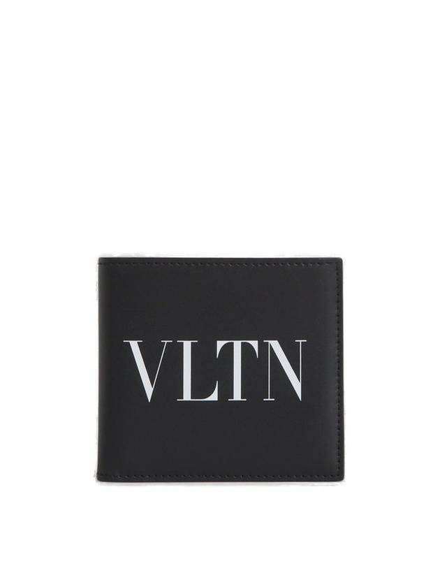 Valentino VLTN 로고 프린트 반지갑
