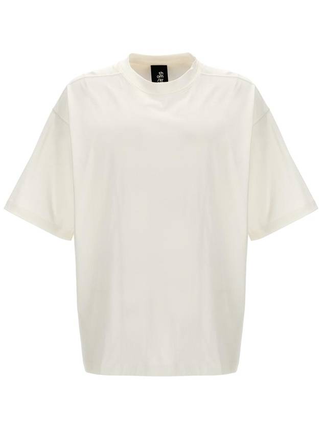 JF 톰그롬 White Short sleeve t shirt MTS782CREAM