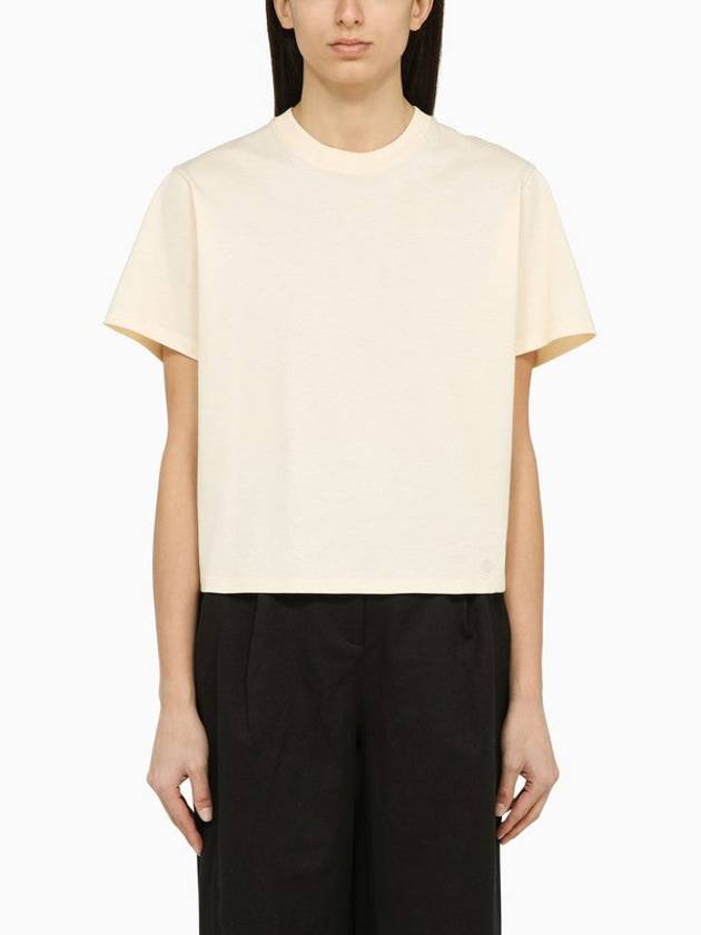 Light Pink Coloured Crew-Neck T-Shirt