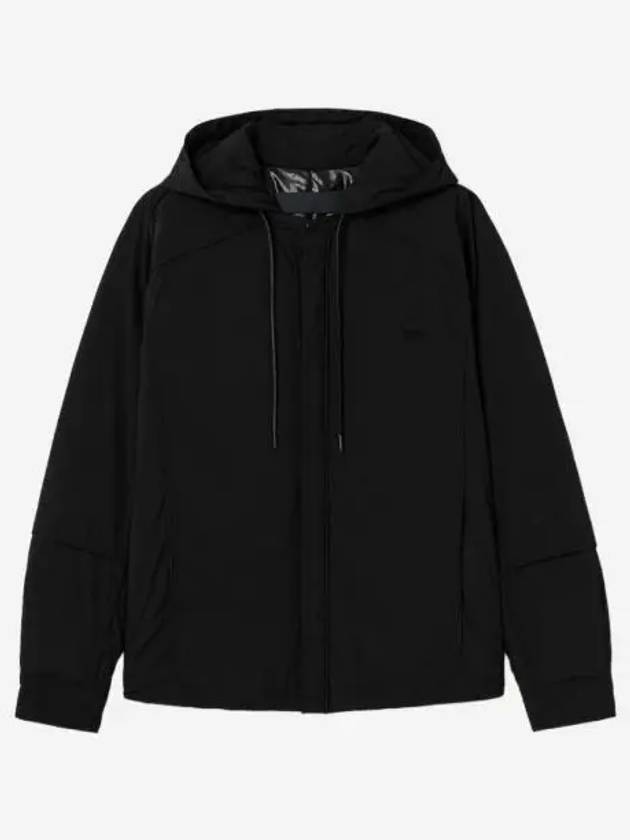 준지 나일론 다운 후드 코치 셔츠 블랙 23FW Juun.J Nylon Down Hoodie Coach Shirt Black 23FW
