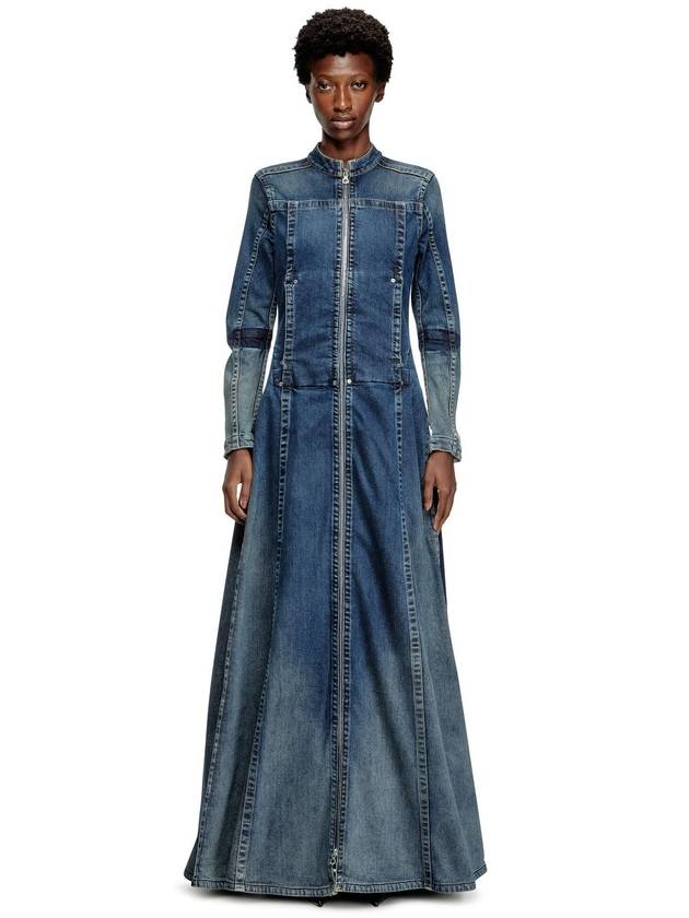Diesel - Maxi dress in Rehab denim - Dresses - Woman - ToBeDefined