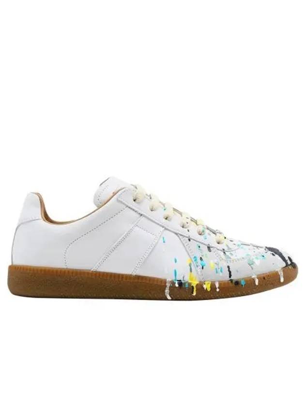 W 메종 마르지엘라 레플리카 페인트 드롭 스니커즈 라이트 그레이 W Maison Margiela Replica Paint Drop Sneakers Light Grey
