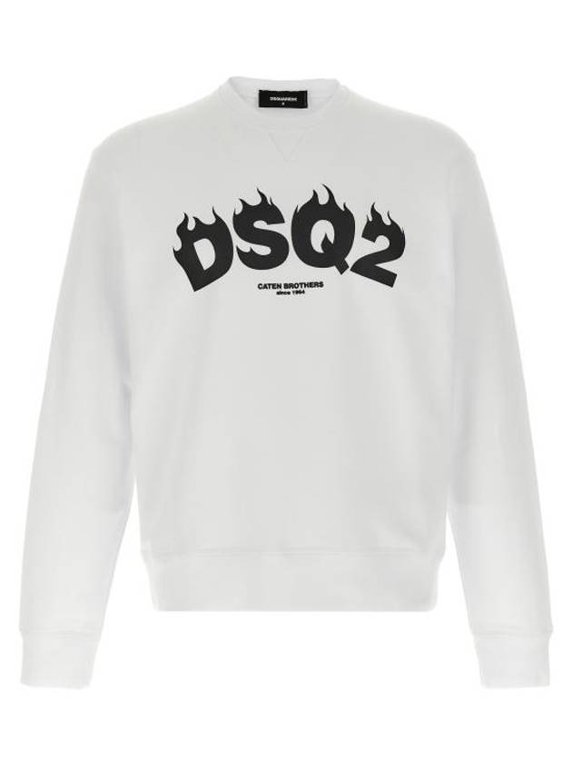 25SS 디스퀘어드2 후드 티셔츠 S71GU0717S25551100 White Black