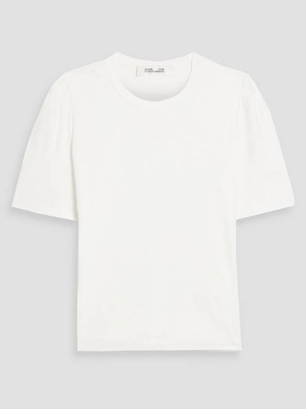 NB07 다이앤본퍼스텐버그 여성 티셔츠 Franco cotton jersey T shirt