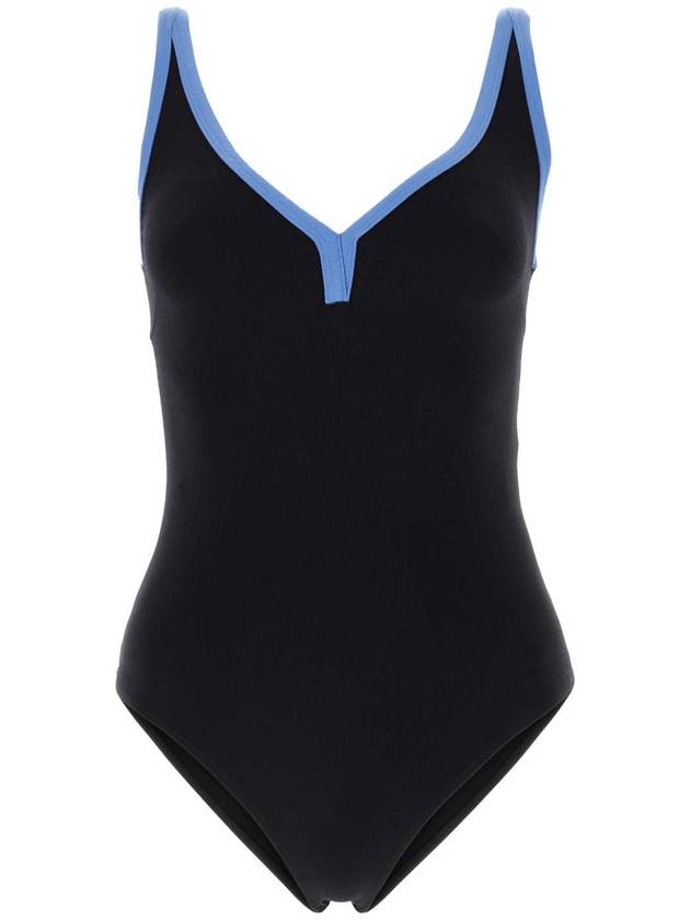 23SS 리사마리페르난데즈 블랙 stretch nylon Maria 스윔 수트 2023SP446BCAP BLACREAZU